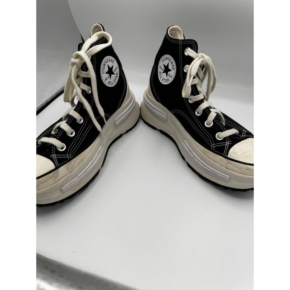 Converse Black Run Star Legacy Chuck High top size US 5.5M 7W  EUC SB14